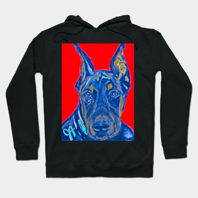 Doberman Hoodie by Jeneralarts